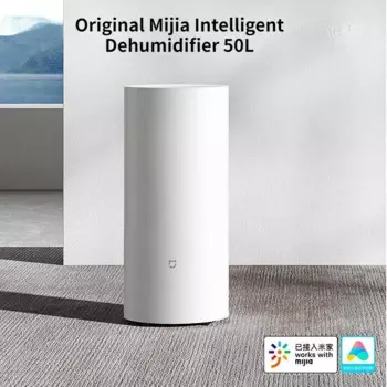 Оригинальный Интеллектуальный осушитель Mijia 50 л, очистка отрицательных ионов, 100 квадратных метров круглого покрытия, эффективно за 10 минут