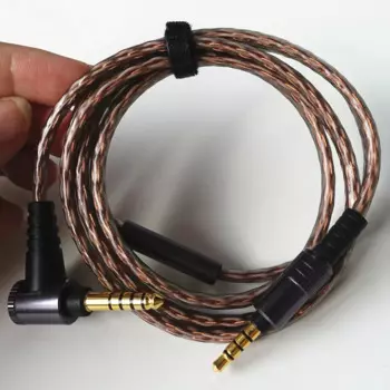 Оригинальный кабель для наушников MUC S12SB1, AUX аудио, 8-жильный кабель с разъемом 3,5 мм на 4,4 мм, сбалансированный штекер, обновленный шнур для динамика
