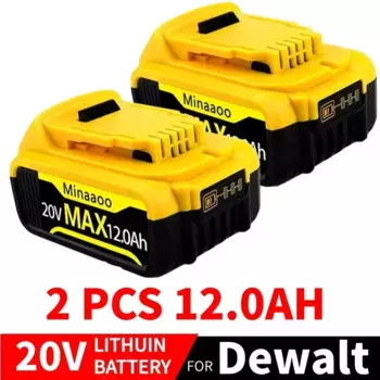 Оригинальный литиевый сменный аккумулятор DCB200 20 в Ач для Dewalt 18 в DCB184 DCB200 DCB182 DCB180 DCB181 DCB182 DCB201 DCB206