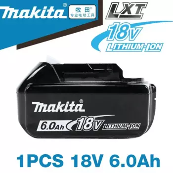 Оригинальный Makita 6Ah/5Ah/3Ah для Makita 18V аккумулятор BL1830B BL1850B BL1850 BL1840 BL1860 BL1815 сменный литиевый аккумулятор