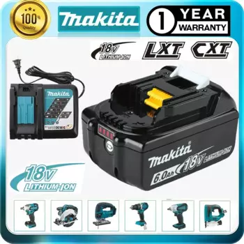 Оригинальный Makita 6Ah/5Ah/3Ah для Makita 18V аккумулятор BL1830B BL1850B BL1850 BL1840 BL1860 BL1815 сменный литиевый аккумулятор