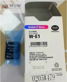 Оригинальный новый адаптер Wi-Fi Canon W-E1 для телефона для компьютера Canon EOS 7D Mark II, EOS 5DSR 5DS