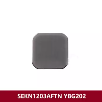 Оригинальный SEKN1203AFTN YBG202 Токарный станок с ЧПУ SEKN1203 SEKN 1203 AFTN Фрезерные твердосплавные вставки Токарный инструмент Держатель лезвия станка