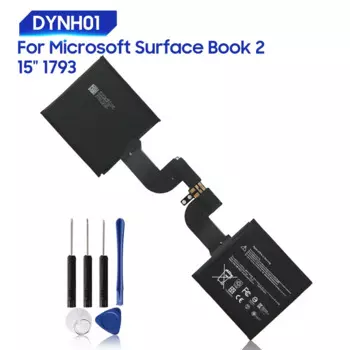 Оригинальный сменный аккумулятор для Microsoft Surface Book 2 15 "1793 DYNH01, оригинальный аккумулятор для планшета 3070 мАч