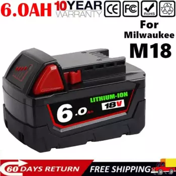 Оригинальный сменный литий-ионный аккумулятор 18 в 1815 Ач для Milwaukee M18, аккумуляторы для электроинструментов 48-11-1850 48-11-1860 48-11-Z50