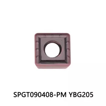 Оригинальный SPGT 090408 SPGT090408-PM YBG205 10 шт. u-образная дрель SPGT090408 сверлильный станок с ЧПУ для твердосплавных вставок из нержавеющей стали