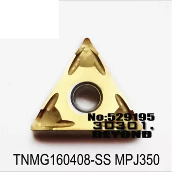Оригинальный TNMG 160408 TNMG160408-SS MPJ350 карбидные вставки токарный станок с ЧПУ Режущий инструмент