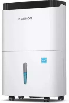 Осушитель Energy Star 120 пинтов для дома и подвала с дренажным шлангом, идеально подходит для больших помещений до 6000 кв. Ft., Автоматическое отключение