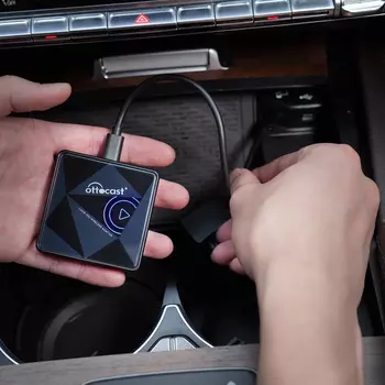OTTOCAST Беспроводной адаптер CarPlay U2AIR Pro для iPhone Car Play Dongle для Audi VW Benz Kia Honda Toyota Ford Auto Connect