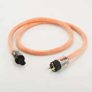 P113 5N OFC Чистая медь США ЕС Блок питания Schuko сетевой кабель переменного тока HIFI