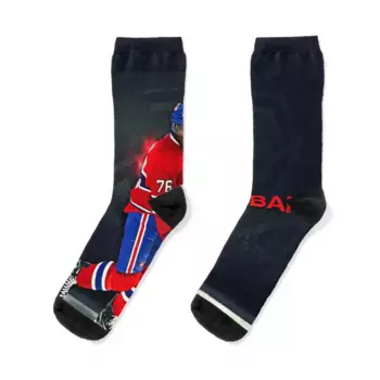 P.K. Носки Subban 1 #301022, рождественский подарок, спортивные хлопковые детские носки для мальчиков и женщин