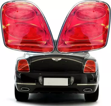 Пара задних фонарей для Bentley Flying Spur 2005-2013, задний фонарь в сборе, 3 Вт 5945095 F 3W 5945096 Ф