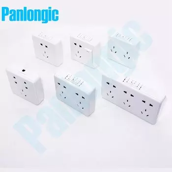 Панельные розетки PanLongIC белые 10A