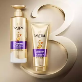 Pantene PRO-V 3 Minute Miracle Series, шампунь для ухода за повреждениями, 470 мл, Кондиционер для волос, 180 мл, для повреждения волос
