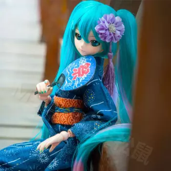 Парик BJD 1/3 DD/MDD/SD, высокотемпературный Шелковый парик, двойные Искусственные парики, длинные волосы с челкой, наряд для девочек, игрушки «сделай сам»