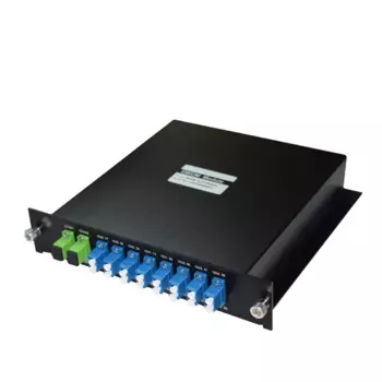 Пассивное Оптическое волокно DWDM Mux/Demux модуль 16 каналов Ethernet-кабель