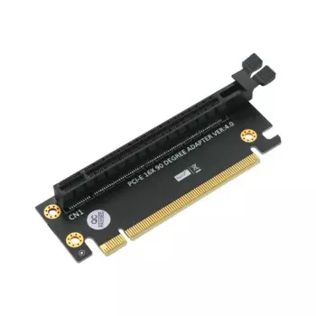 PCI-E16X 4.0 тестовая видеокарта, многофункциональная плата адаптера 2U, серверное шасси, PCI-E 4,0, 90 градусов, карта адаптера