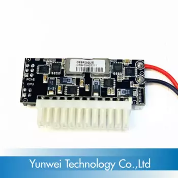 PCI-E 6-контактный Женский вход -400 Вт модуль источника питания Swithc Pico PSU Mini ITX DC-ATX 24-контактный модуль питания ITX Z1 DB9435A