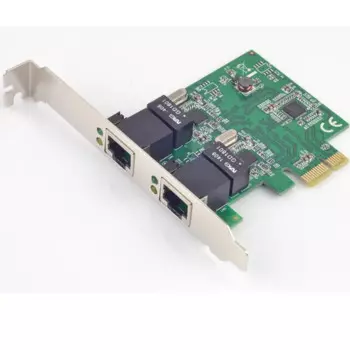 PCI-Express двойной гигабитный Ethernet-контроллер, карта RTL8111E Чипсет высокой производительности 10/100/1000, контроллер Ethernet LAN