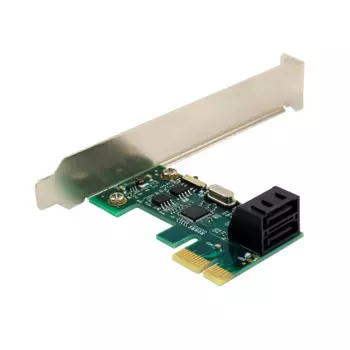 PCIE 6 Гбит/с 2 порта, плата расширения PCI Express SATA 3 контроллер для чипа SATA 3,0 ASM1061, переходник расширения