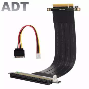 PCIe X8 до X16 полноскоростная 3,0 PCIE X16 графическая карта удлинитель экранированный кабель совместимый с ATX шасси Phanteks Lianli MSI