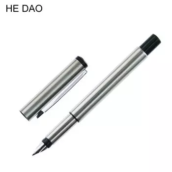 Перьевая ручка HE DAO серебристого цвета 0,5 мм