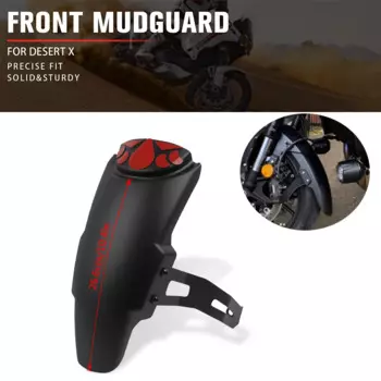 Переднее крыло мотоцикла, брызговик, чехол для Ducati DesertX Desert X 2022-2024, удлинитель крыла, кронштейн для крыла