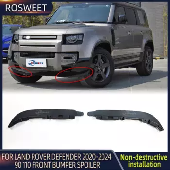 Передний бампер нижний диффузор разделитель спойлер защита для Land Rover Defender 90 110 130 2020-2024 автомобильные аксессуары LR129425