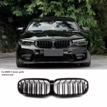 Передний бампер, решетка из углеродного волокна, крышка в стиле M для BMW 5 серии G30 G31 G38 LCI 2021 2022 2023 M5 Performance