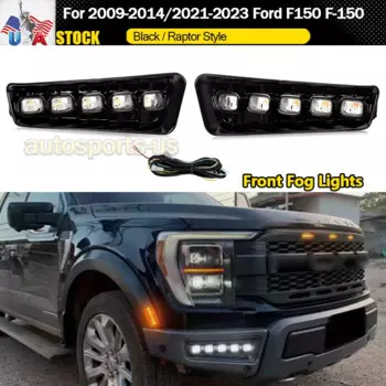 Передний бампер, сигнал поворота, дневные ходовые огни, лампы для Ford F150 светодиодный Raptor