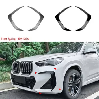 Передний спойлер из углеродного волокна, ветровой нож для BMW X1 U11 IX1 20i 23i 30e 25e M35i M SPORT 2022-24, объемный бампер