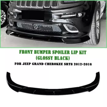 Передний спойлер сплиттер губа нижнее лезвие для Jeep Grand Cherokee SRT8 2012 2013 2014 2015 2016
