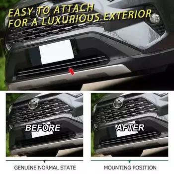 Передняя головка для TOYOTA RAV4 XA50 2019, Центральная решетка радиатора, обшивка автомобиля, наружные аксессуары для радиатора RAV 4, крышка из нержавеющей стали