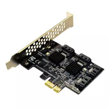 Переходная карта PCI-E на SATA 3,0, 4-портовая Плата расширения SATA3.0, адаптер расширения жесткого диска для жесткого диска IPFS