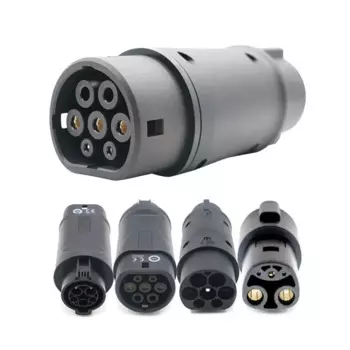 Переходник SAE J1772 IEC 62196 2 EV и зарядный адаптер типа 1 к 2 и типа 2 к 1