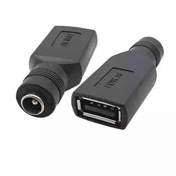 Переходник USB на DC 5.5x2.1 мм LOCHEUK