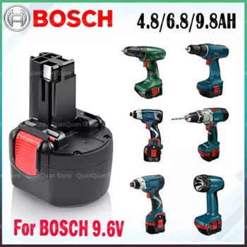Перезаряжаемый аккумулятор Bosch 9,6 в 960 Ач BAT048 Ni-MH для Bosch BAT048 BAT100 BAT119 PSR BH984 GSR DR, аккумулятор для электроинструментов