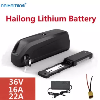Перезаряжаемый литий-ионный аккумулятор Hailong36V 16A 22A10S6P 18650 для универсальных модифицированных горных складных велосипедов