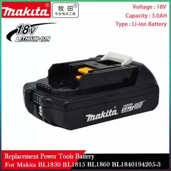 Перезаряжаемый литий-ионный аккумулятор Makita 18 в 194205 Ач для Makita BL1830 BL1815 BL1860 BL1840-3, Сменный аккумулятор для электроинструментов