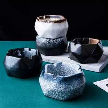 Персонализированная пепельница LingAo-Ceramic, японский креатив, ретро