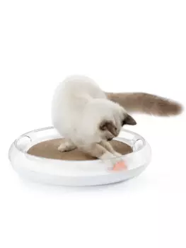 PETKIT Когтеточка для кошек, гнездо, не роняет крошки, точилка для когтей, гофрированная бумага, втирание волос, игрушка для кошек