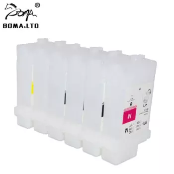 PFI-120 PFI120, многоразовый картридж с чипом для Canon TM-200 TM200, TM-205 TM-300 TM300, 130 мл, 5 цветов