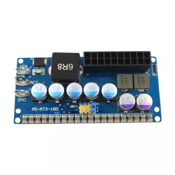 PICO-BOX ATX 180 Вт автомобильный блок питания IPFS, умный автомобильный блок питания постоянного тока ATX 6-24 В, широкий диапазон входного напряжения, источник питания постоянного тока