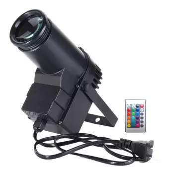 Pinspot Light, 10 Вт зеркальный сферический прожектор, RGBW луч LED Pinspot Lights, дистанционно управляемый светодиодный прожектор DMX512