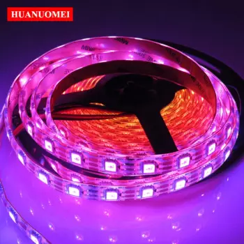 Пиксельная Светодиодная лента WS2815 12 в 60 светодиодов/м, Адресуемая RGB, Dream Color, водонепроницаемая, IP65, белая печатная плата, внешняя стандартная декоративная гибкая лента