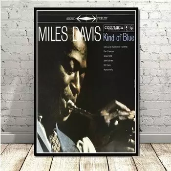 Плакат Майлс Дэвис Kind of Blue