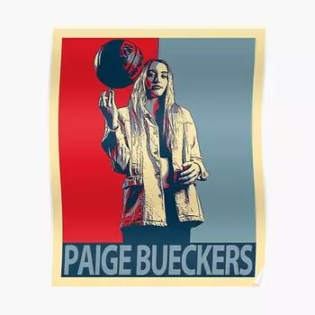 Плакат Paige Bueckers современный