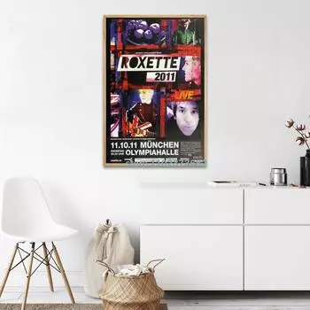 Плакат Roxette 24x36