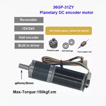 Планетарный мотор 32-31ZY 12В/24В
