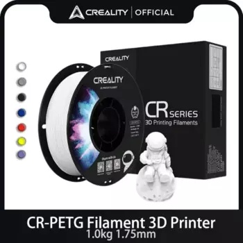 Пластик для 3D-принтера Creality CR PETG, 1,75 мм, 1 кг, нить для 3D-принтера, 7 цветов на выбор, экологически чистые материалы для 3D-печати